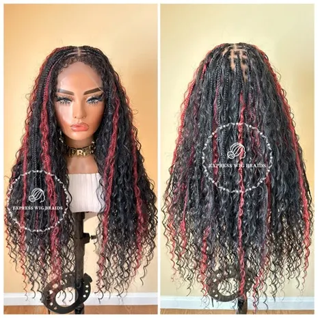 knotless braid wig